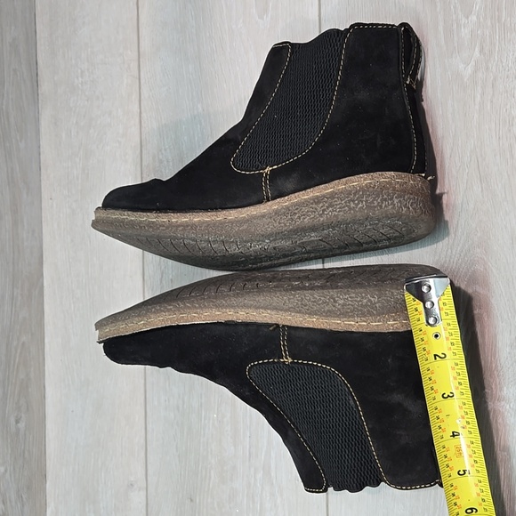 Born Black Ankle Boots - Picture 10 of 12